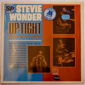 Stevie Wonder Up-Tight German Pressed Bellaphon - Stereo - SEALED - Cutout