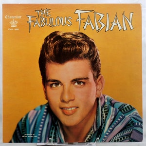 The Fabulous Fabian - Chancellor 1st press CHLX 5005 with Poster VG+ Vinyl