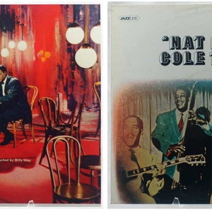 Nat King Cole - Nate King Cole Trio - Oxford OX/3020 - Italian Import & Nat King Cole - Just One Of Those Things - Capitol Mono 1957