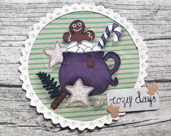Application Template | Cocoa | Cozy Days | PDF printable