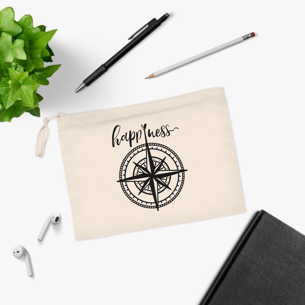 Happiness Compass | Illustration | Pencil Case