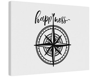 Happiness Compass | Illustrations | Canvas