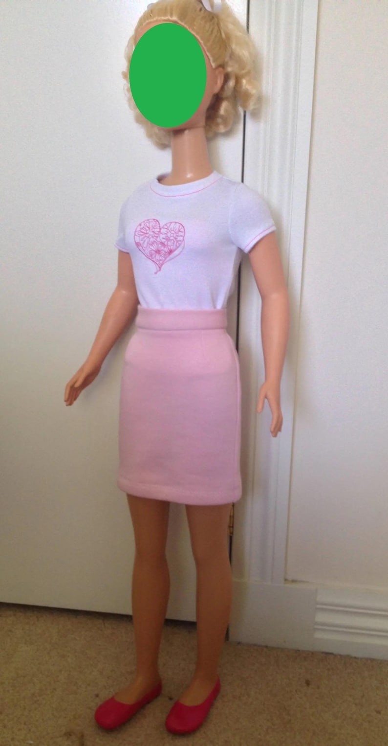 Skirts pattern for 36" to 38" Fashion Doll image 2