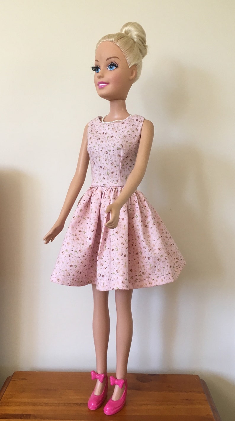 Tailored Dress Pattern to Fit 28in Best Fashion Friend Barbie - Etsy ...