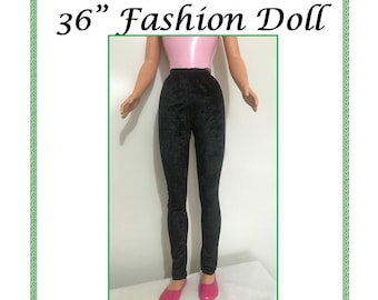 Leggings pattern for 36" to 38" Fashion Doll