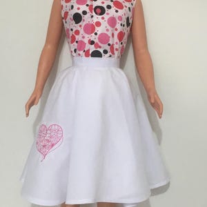 Skirts pattern for 36" to 38" Fashion Doll image 4