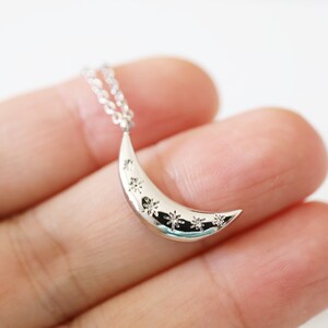 Moon Necklace • Moon and Star Necklace • Birthday Gift • Bridesmaid Gift •Holiday Gift • Mothers Day Gift