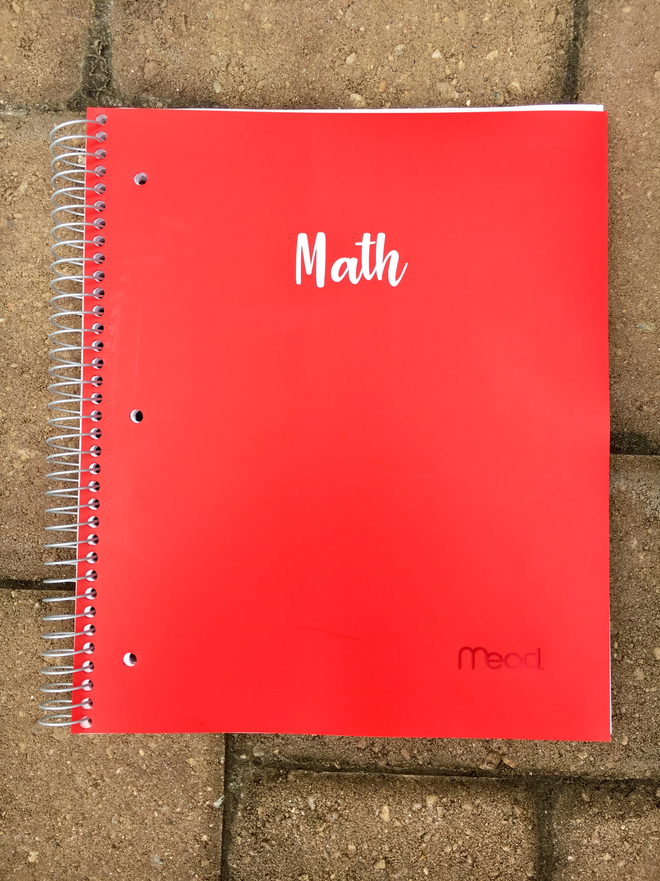 Custom Notebook Label Decal Spiral Notebook Labels Etsy