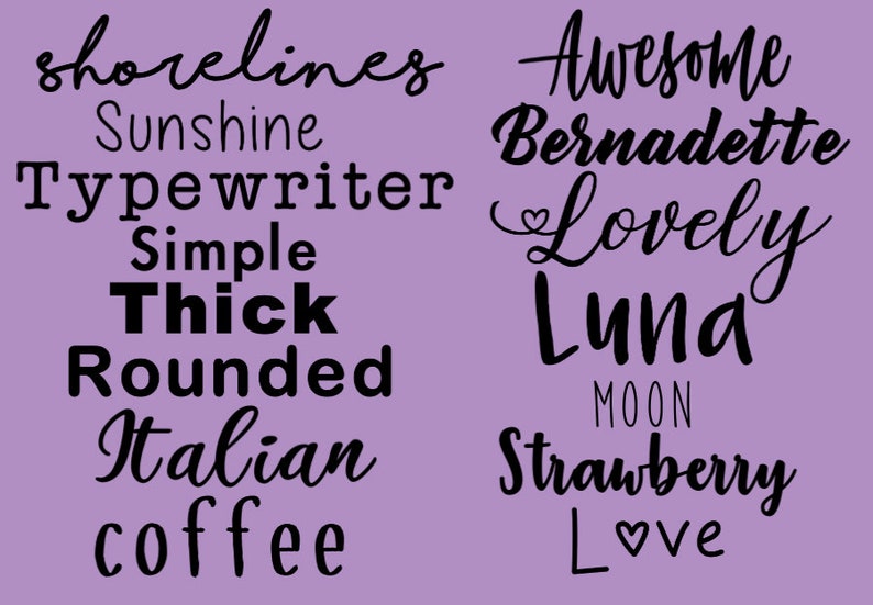 Custom Notebook Label Decal Spiral Notebook Labels Etsy