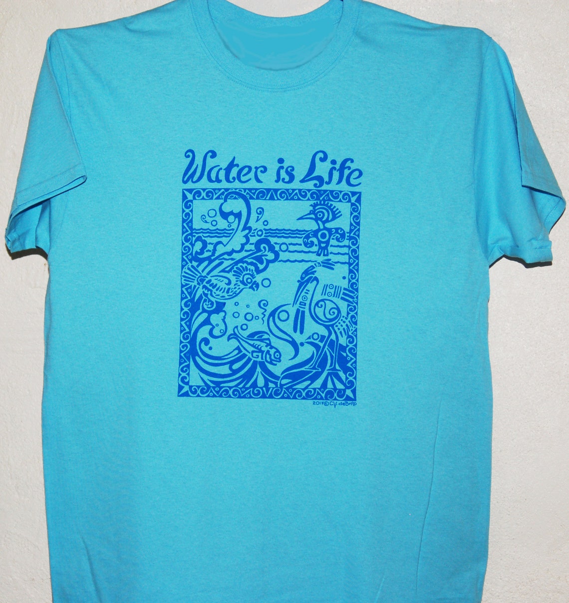Water is Life Original Design Print on T Shirts - Etsy