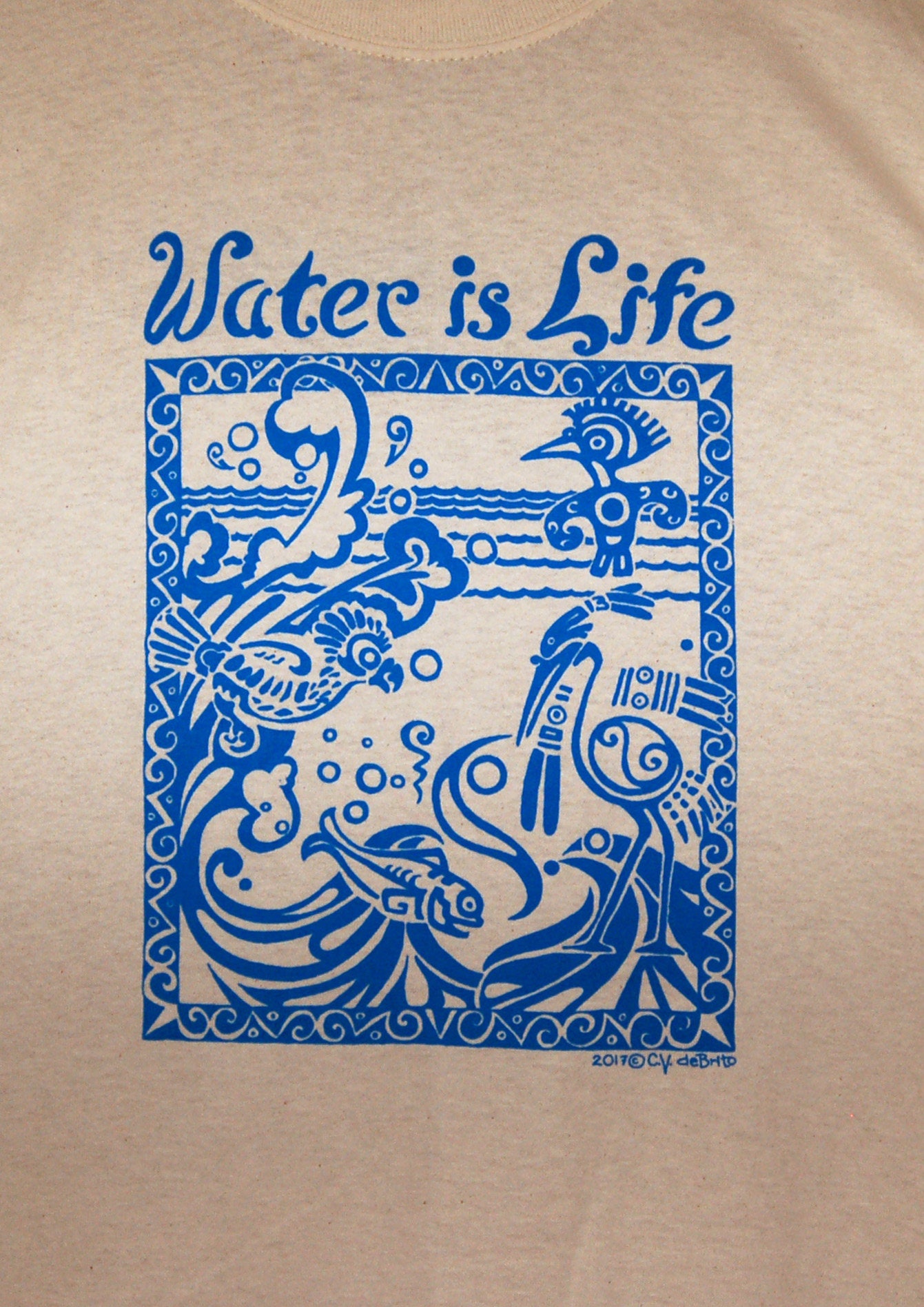 Water is Life Original Design Print on T Shirts - Etsy