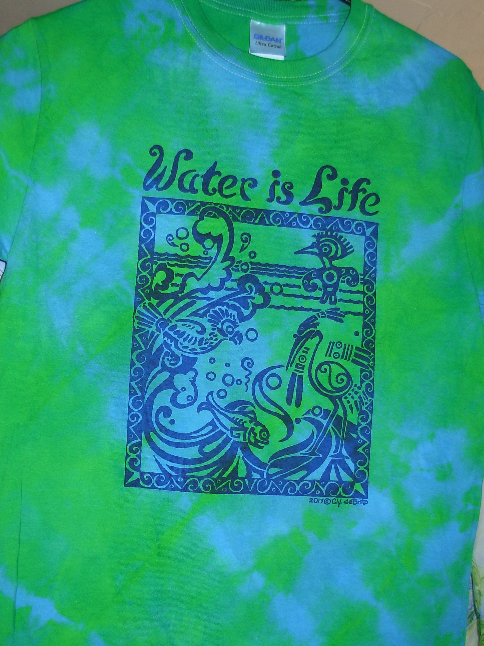 Water is Life Original Design Print on T Shirts - Etsy