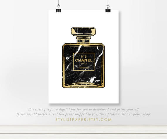 chanel no 5 black bottle