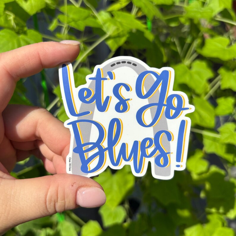 St. Louis Blues Wasserdichter Vinyl-Aufkleber Bild 2