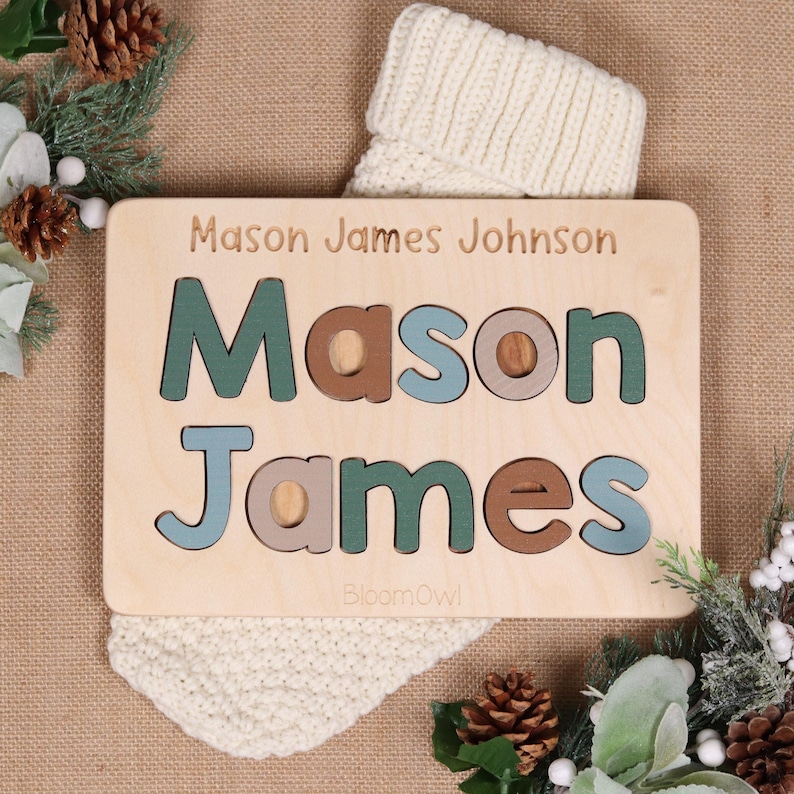 a wooden sign that says mason james on it