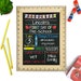 First Day of School Sign, First Day of Kindergarten Sign, 1st Day of Preschool, Back to School Chalkboard, Reusable School Sign, 1st Day 