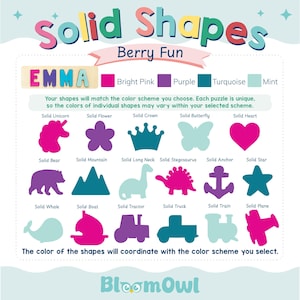 Solid Shapes Berry Fun