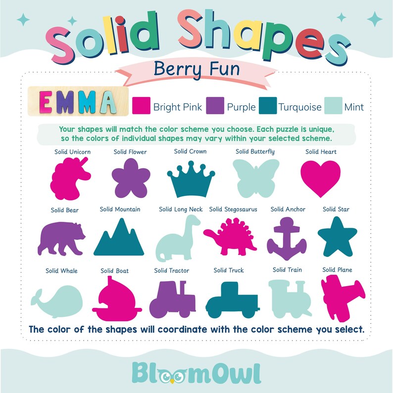 Solid Shapes Berry Fun