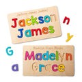 Wooden Name Puzzle, Easter Gift for Kids, Full Name Puzzle, Personalized Gifts Toddler , Montessori Toys, Baby Shower Gift, Newborn Gift