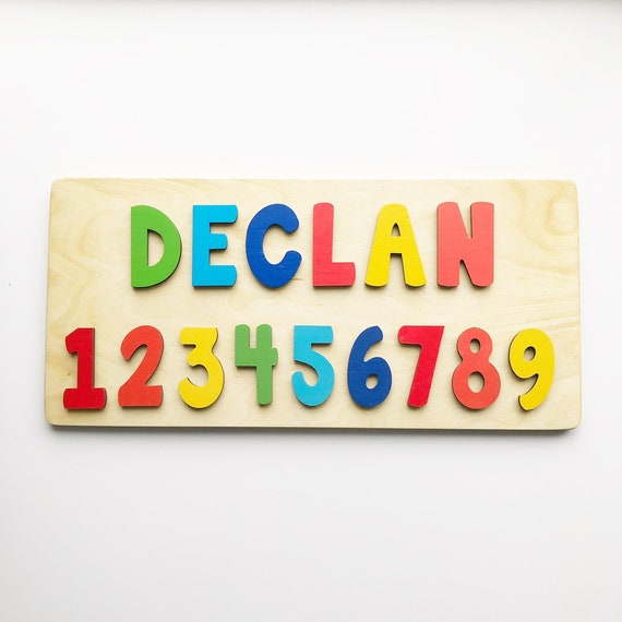 wooden name puzzles for toddlers