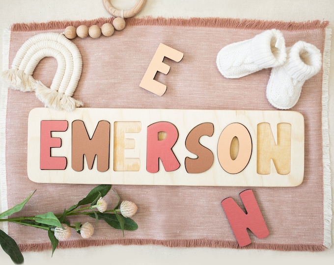 personalized name puzzle for baby