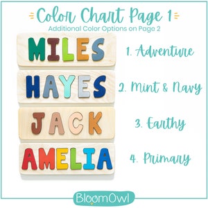 Custom Name Puzzle For Kids, Easter Gifts, Wooden Name Puzzle, Personalized Gift for Baby, Toddler Puzzle, Wooden Montessori Toys. image 8