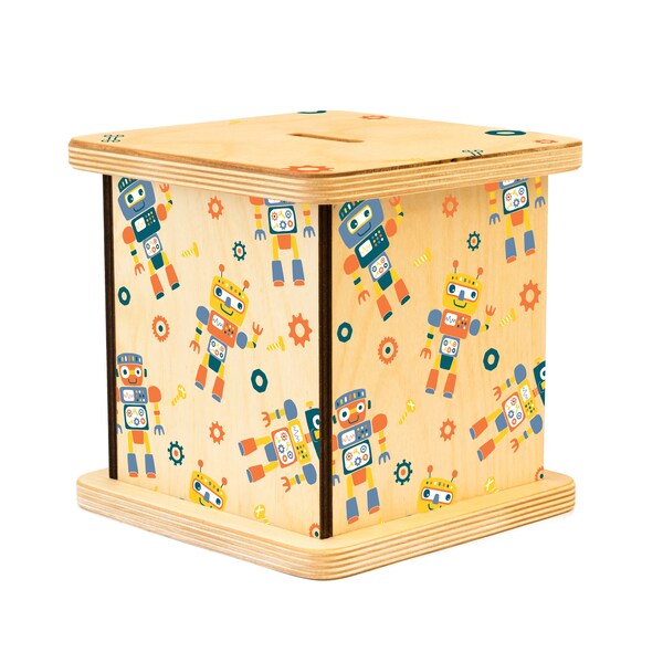 Robot Piggy Bank Etsy