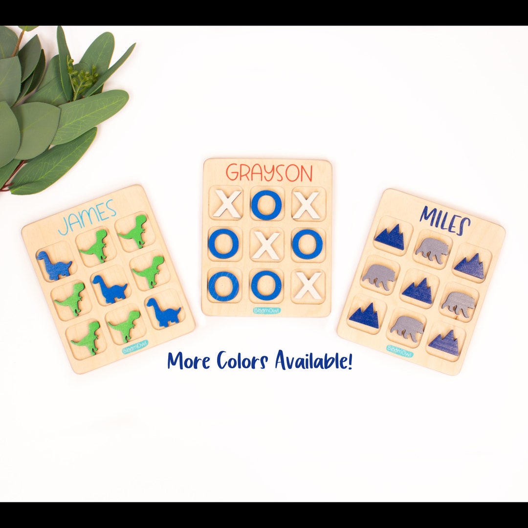 xinrongda Tic Tac Toe - Gioco a scacchiera per 2 giocatori Big Eat