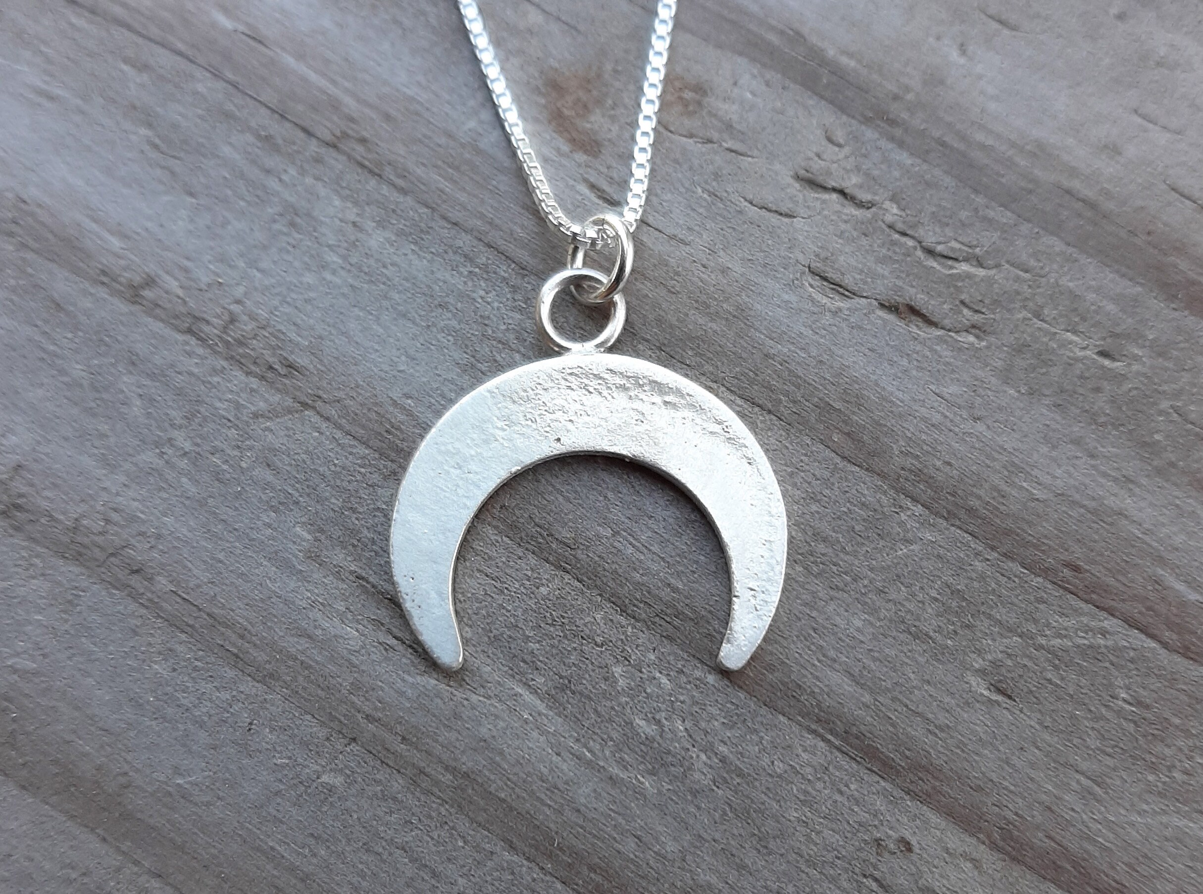 Lunula Crescent Moon Goddess Necklace Witch Jewelry Witch - Etsy