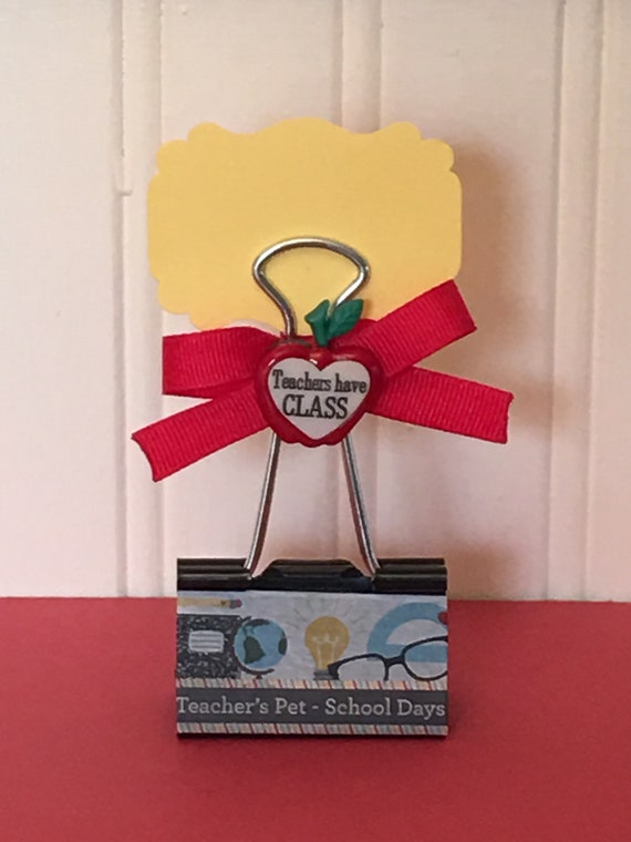 Binder Clip Place Card Holder Gift Card Holder Photo Clip Etsy