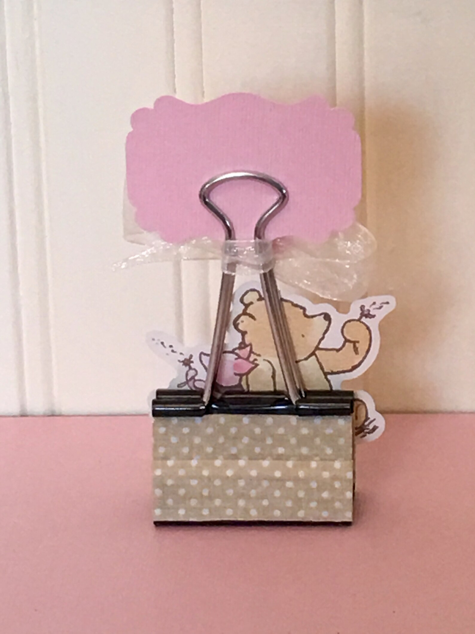 Binder Clip Place Card Holder Gift Card Holder Photo Clip Etsy