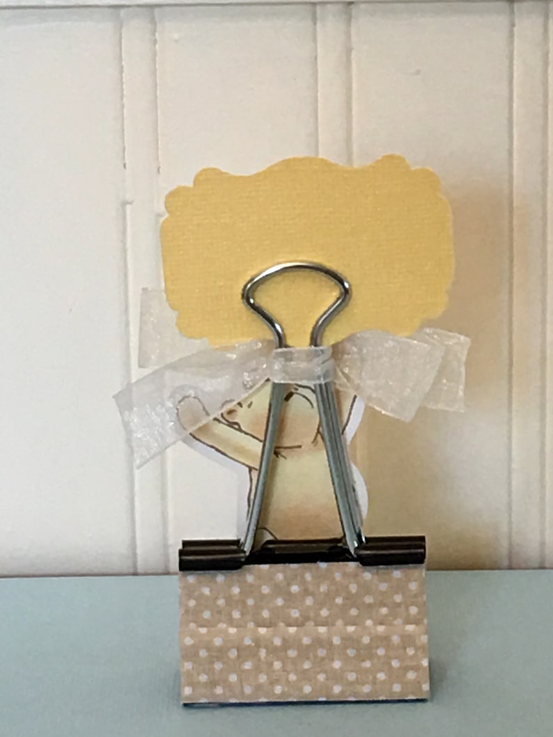 Binder Clip Place Card Holder Gift Card Holder Photo Clip Etsy