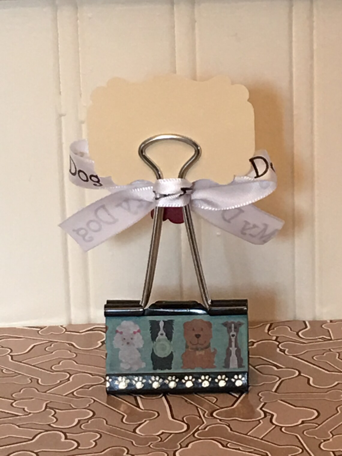 Binder Clip Place Card Holder Gift Card Holder Photo Clip Etsy