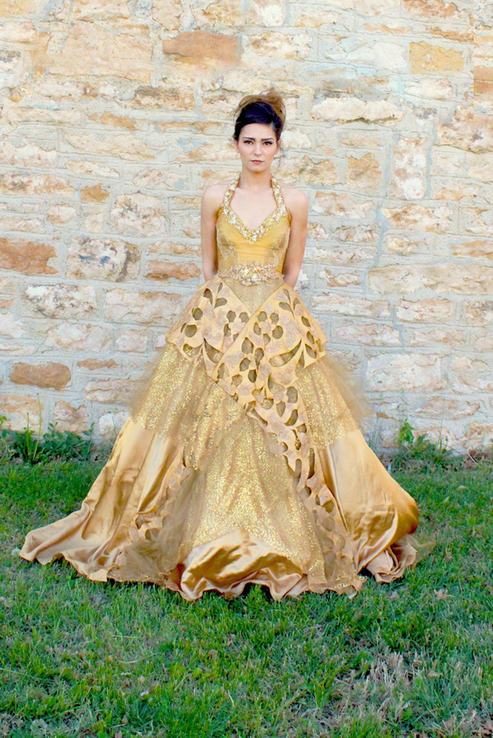 retrofit gold dress Simmie Dress – Retrofete