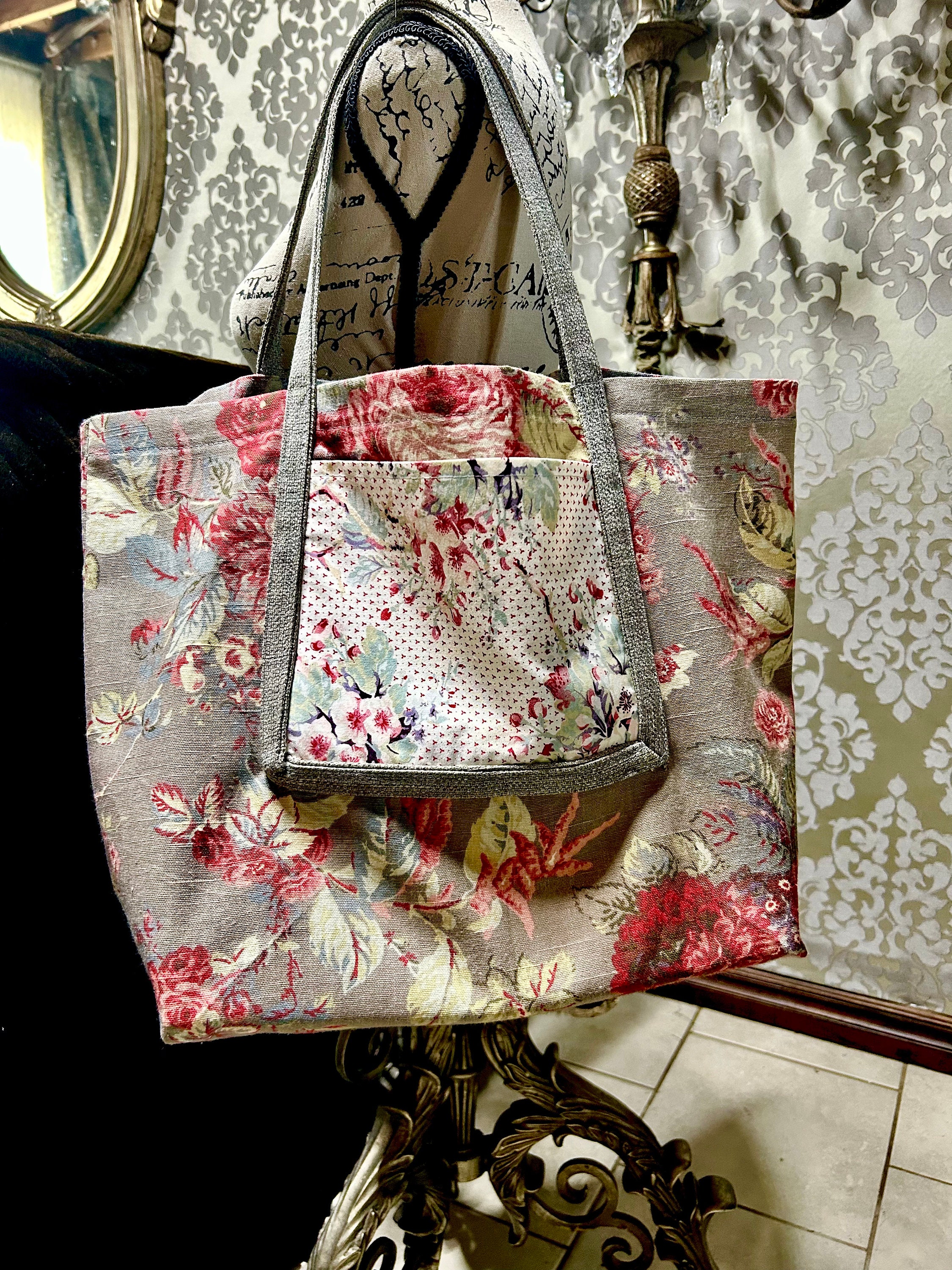 Laura ashley tote bag deals