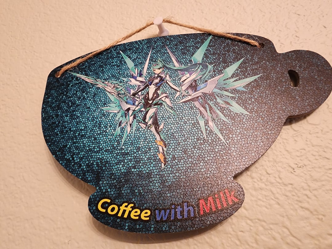 Xenoblade Chronicles 2 Pneuma Coffee With Milk Wall Art. Custom Made