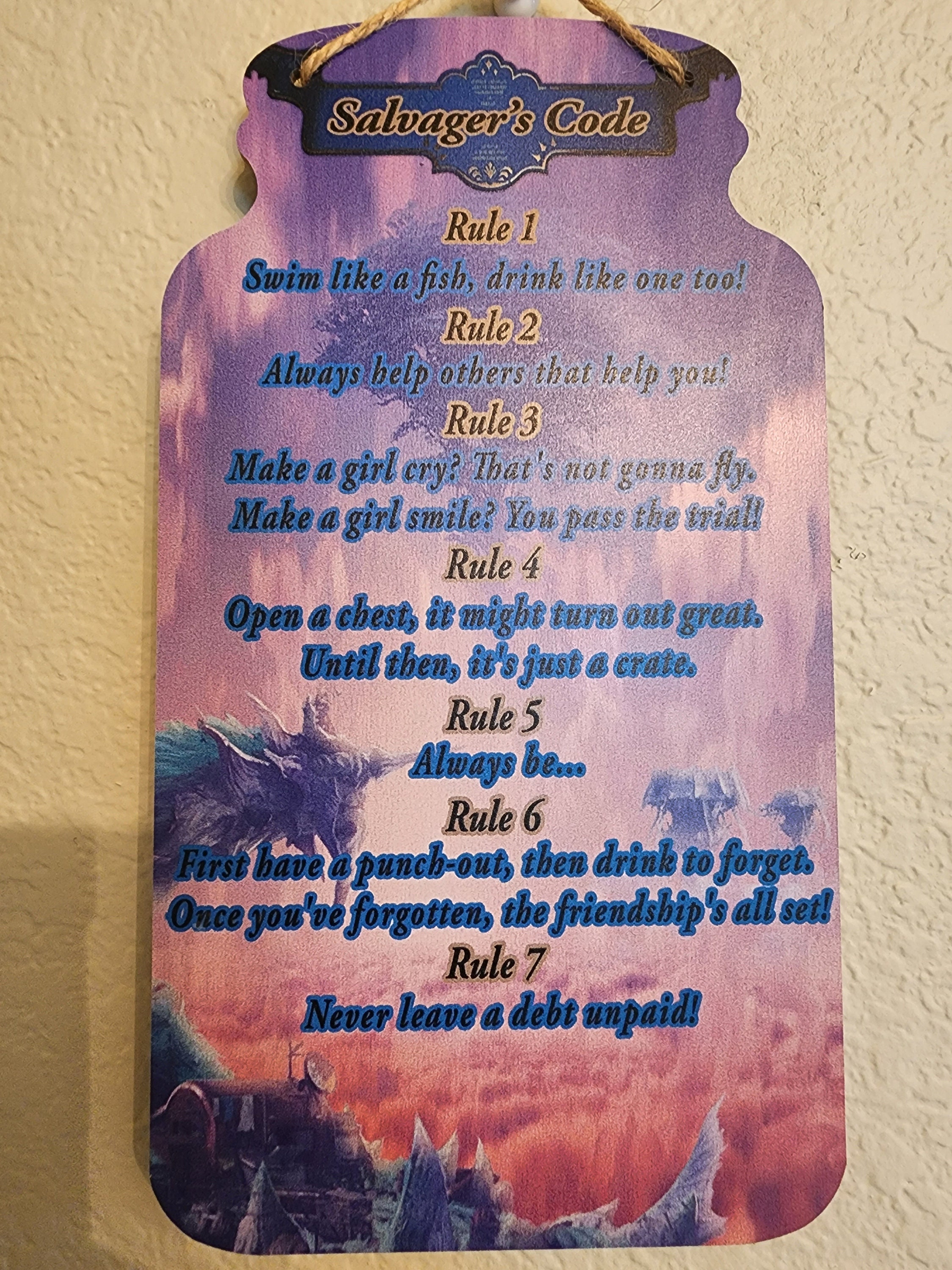 Xenoblade 2 Rex Salvager Code Art, Custom Cylinder Wall Decor - Etsy