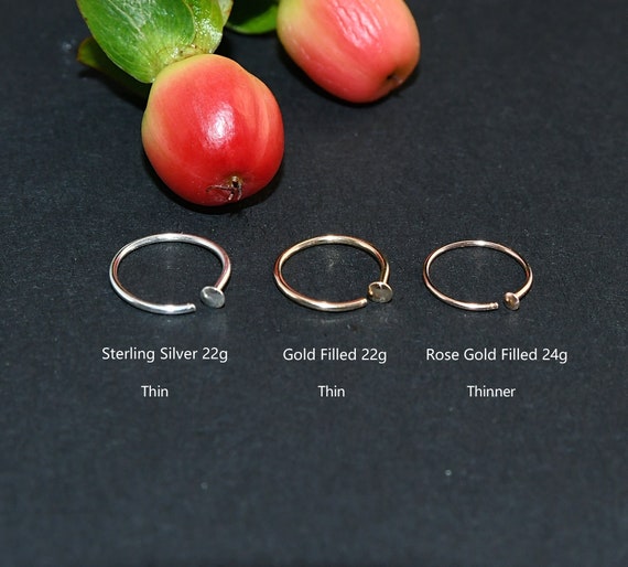 STUD RING THIN SILVER STUD RING THIN SILVER