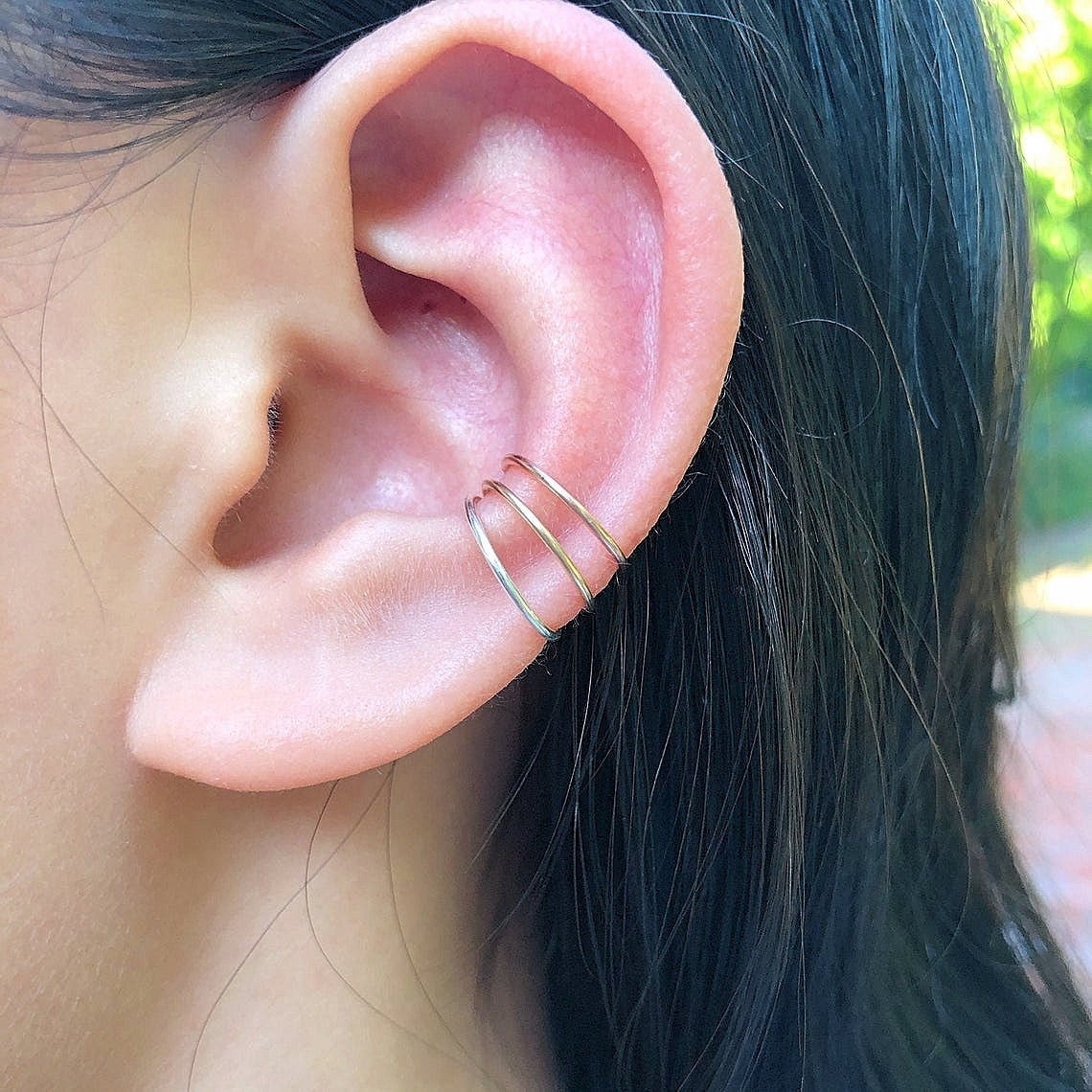 6MM Surgical Steel Blue Double Spiral Nose Ring Ear Piercing Hoop Earr –  Trendysavers