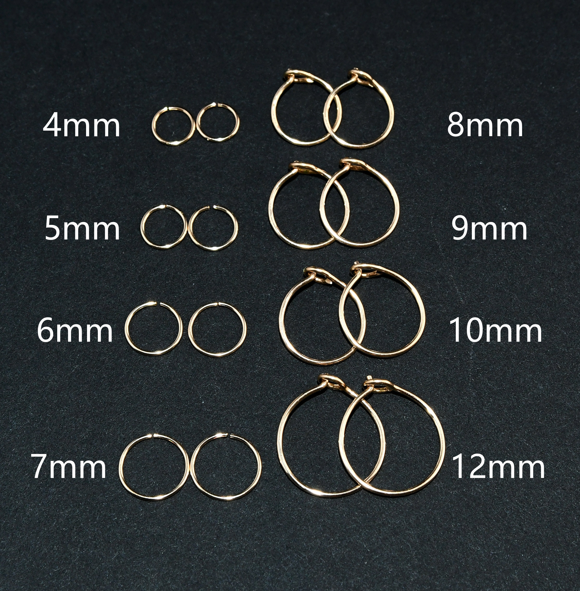Tiny Hoop Earrings Mini Gold Hoops Huggie Hoop Earrings Etsy