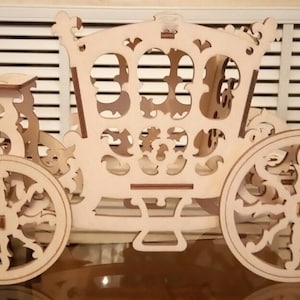 laser cut files Carriage  +SVG+DXF Instant Download