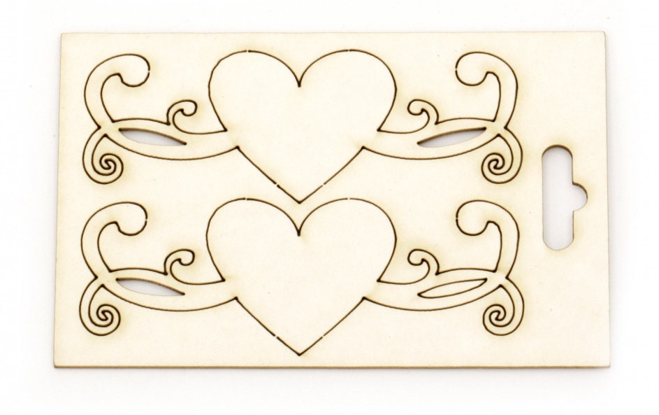 Laser Cut Cardstock Etsy