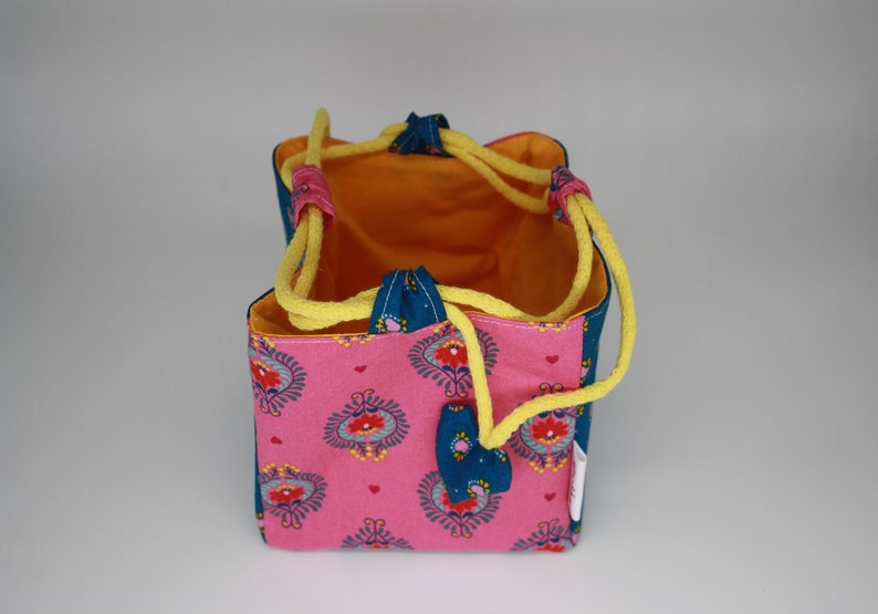 Love to Love Gift Set, project bag, SW Merino/Nylon 1 x 100g Skein, BumpyCrafts image 5