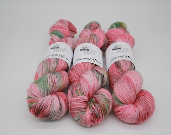 Hygge Holidays Yarn - 100g Soft Yarn SW Fine Pure Wool/ Nylon - 75/25 Fingering weight/4 ply yarn BumpyYarn