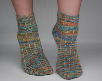 PDF Slipping Through My Fingers Sock Knitting Pattern, Knitting Pattern, BumpyCrafts PDF Pattern,