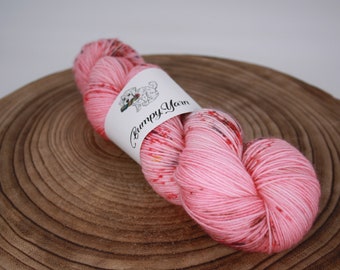 Glinda The Good Witch Yarn - 100g Soft Yarn SW Fine Pure Wool/ Nylon - 75/25 Fingering weight/4 ply yarn BumpyYarn