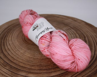 Glinda The Good Witch Yarn - 100g Soft Yarn SW Fine Pure Wool/ Nylon - 75/25 Fingering weight/4 ply yarn BumpyYarn