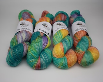 Groovy Baby Yarn - 100g Soft Yarn SW Fine Pure Wool/ Nylon - 75/25 Fingering weight/4 ply yarn BumpyYarn