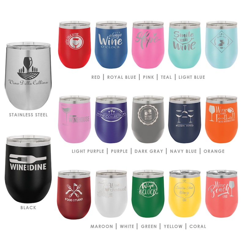 Insulated Stainless Steel Wine Glass 2021 Graduate Eventually Sloth Personalized