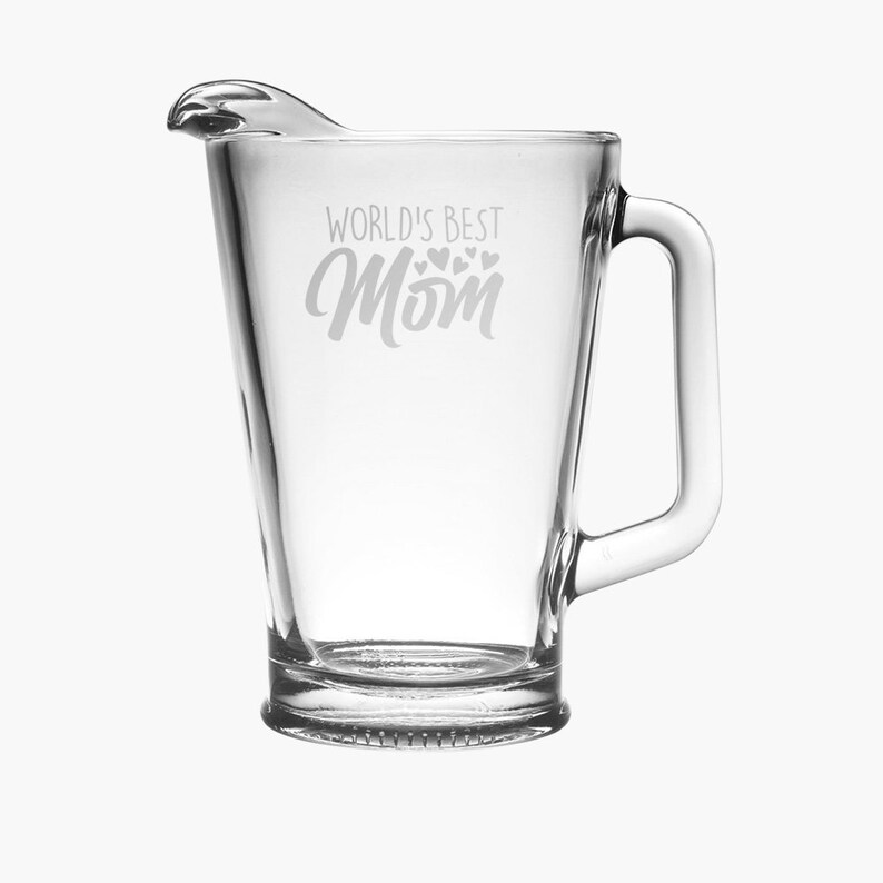 Engraved 60oz Pitcher Etched Celebration Beer Jug Customized Etsy